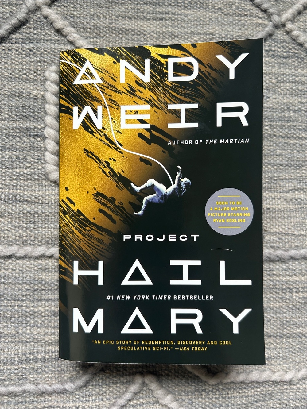 NWT Project Hail Mary by Andy Weir NY Times Bestseller Book/Sci-Fi Novel